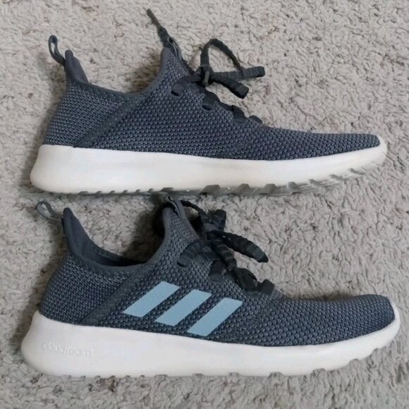 Adidas Cloudfoam Running Shoes (HWI 28y001) Women's Size 8 Gray - Picture 3 of 9